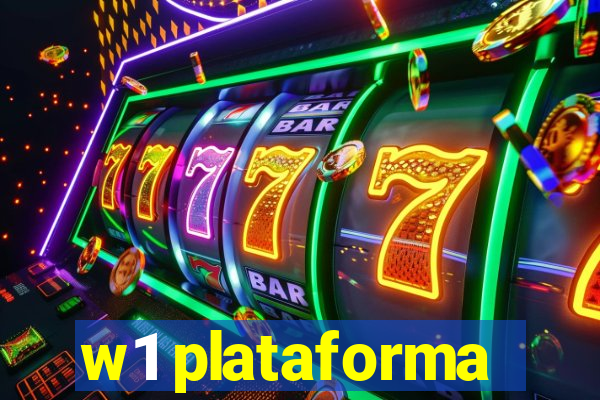 w1 plataforma