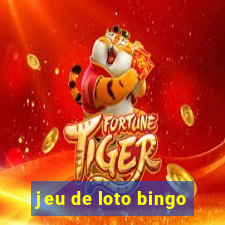 jeu de loto bingo