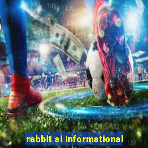 rabbit ai Informational