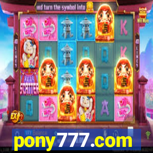 pony777.com