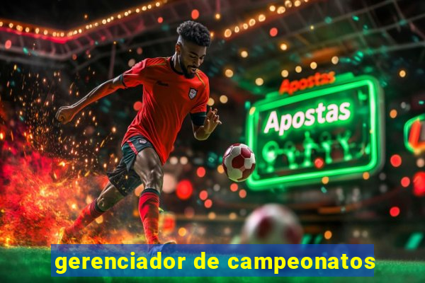 gerenciador de campeonatos