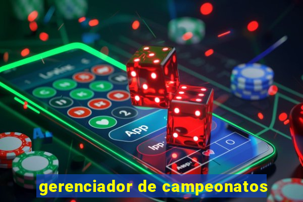 gerenciador de campeonatos