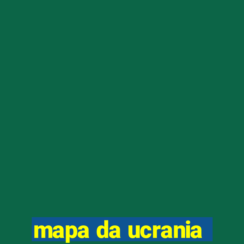 mapa da ucrania