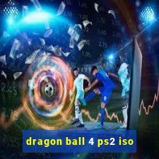 dragon ball 4 ps2 iso