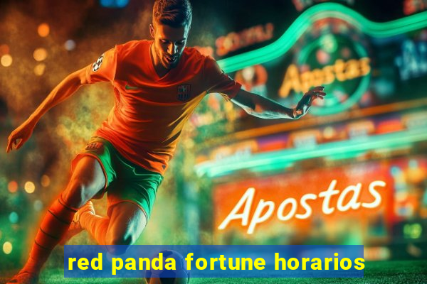 red panda fortune horarios