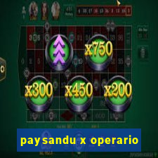 paysandu x operario