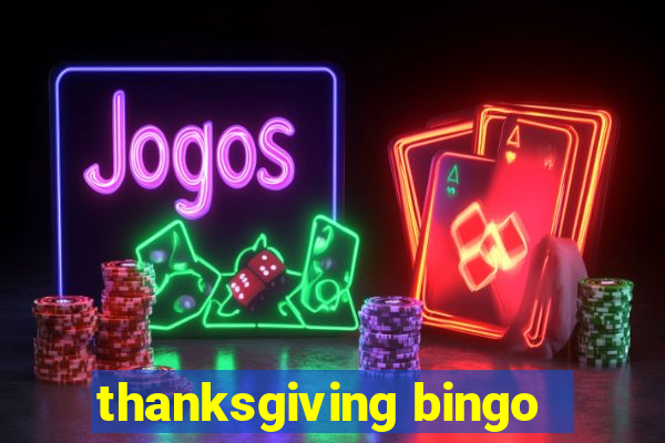 thanksgiving bingo