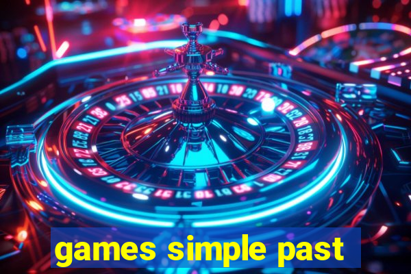 games simple past