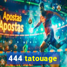 444 tatouage