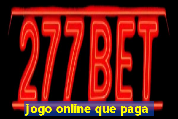 jogo online que paga