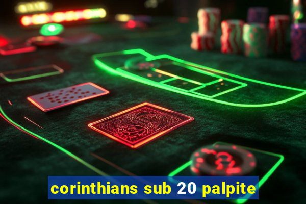 corinthians sub 20 palpite