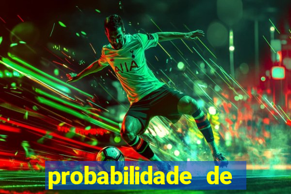 probabilidade de gol em um jogo