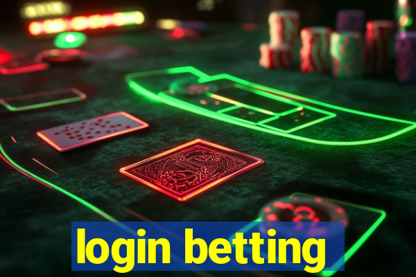 login betting