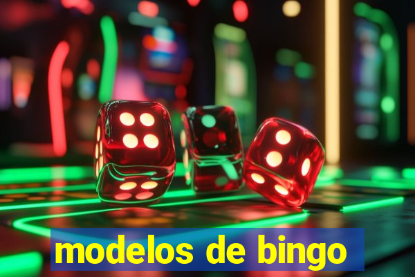 modelos de bingo