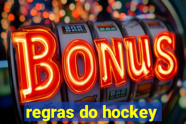 regras do hockey