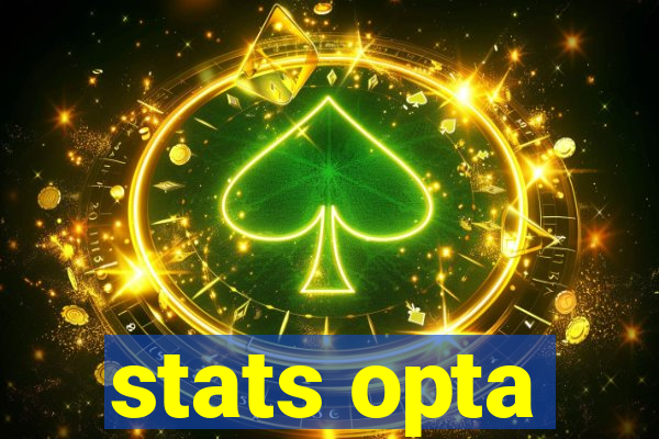 stats opta