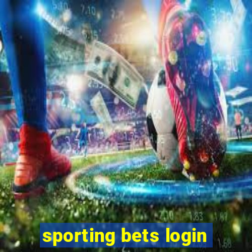 sporting bets login