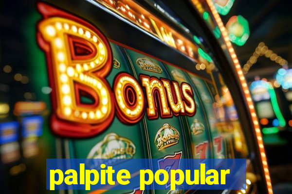 palpite popular