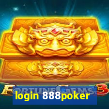 login 888poker