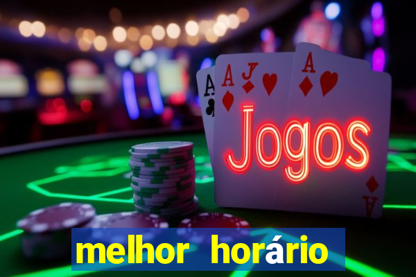 melhor horário para jogar fortune mouse