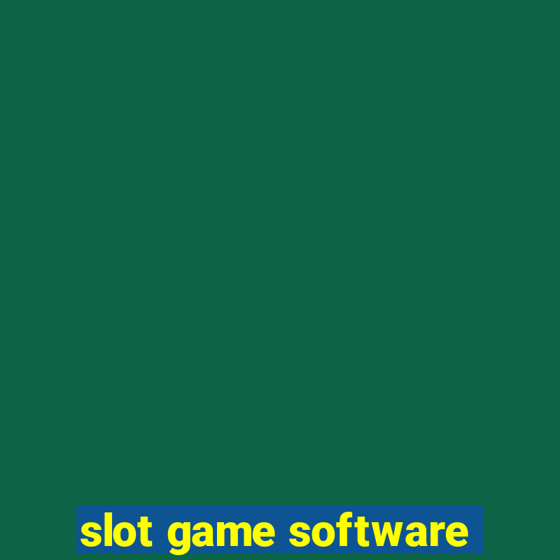 slot game software