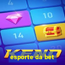 esporte da bet