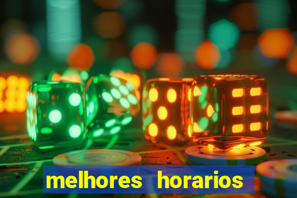 melhores horarios pagantes fortune tiger