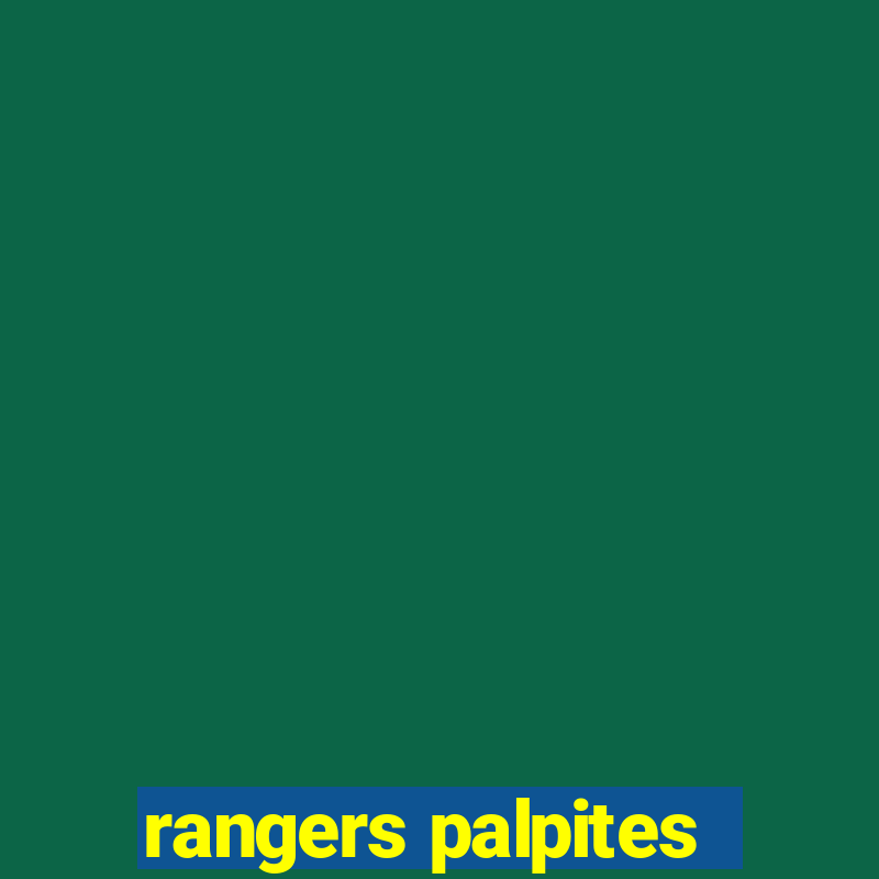 rangers palpites