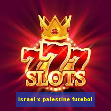 israel x palestine futebol