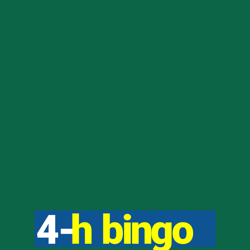 4-h bingo