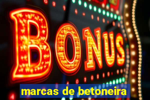 marcas de betoneira