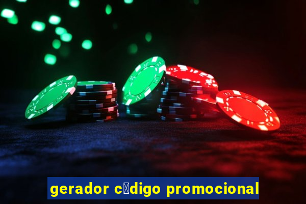 gerador c贸digo promocional