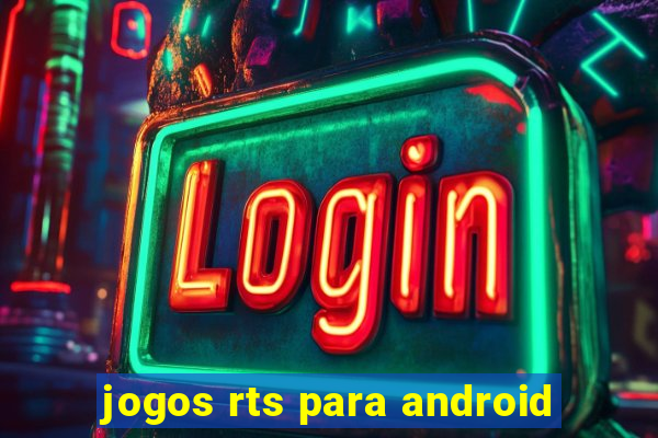 jogos rts para android