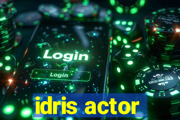 idris actor