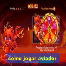 como jogar aviador