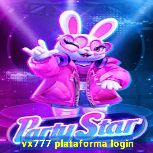 vx777 plataforma login