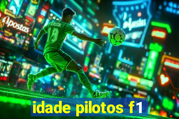 idade pilotos f1