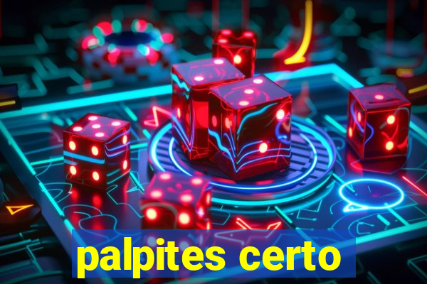 palpites certo