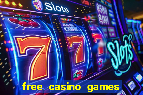 free casino games slots machine