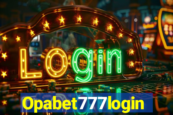 Opabet777login