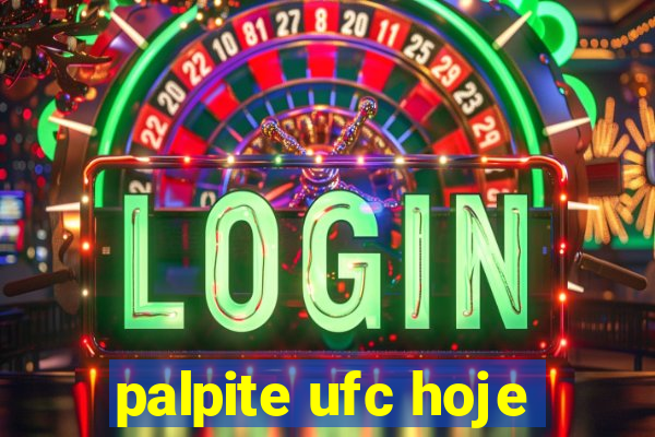 palpite ufc hoje