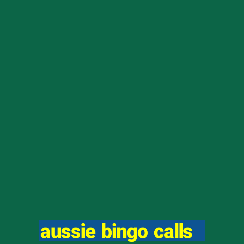 aussie bingo calls