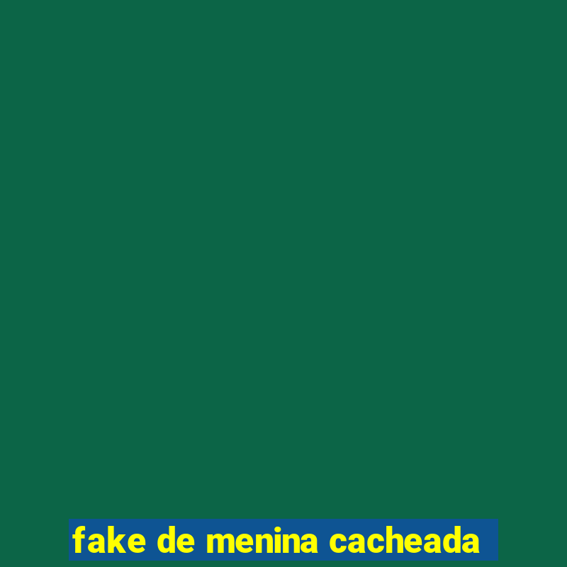 fake de menina cacheada