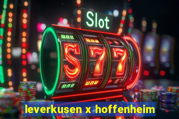 leverkusen x hoffenheim