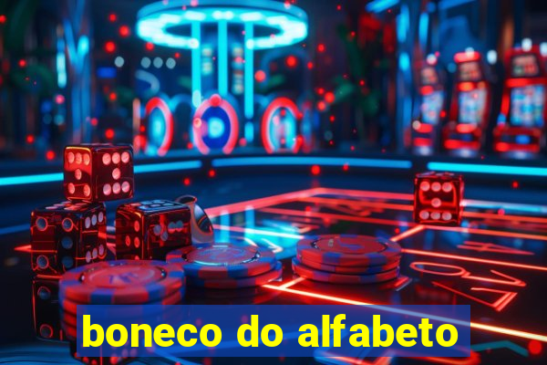 boneco do alfabeto