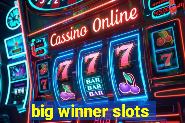 big winner slots