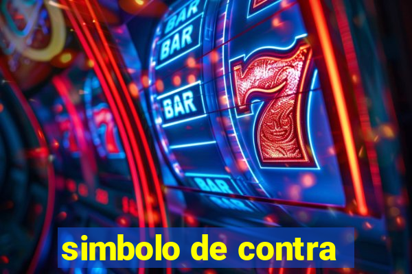 simbolo de contra