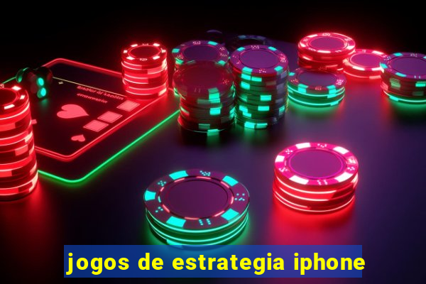 jogos de estrategia iphone