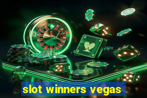 slot winners vegas