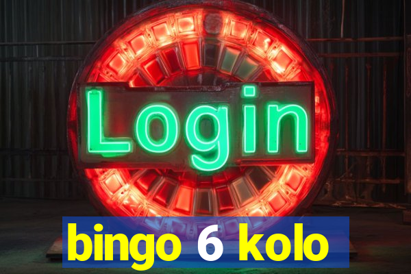 bingo 6 kolo